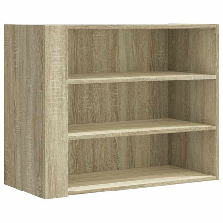 Vidaxl wandkast 75x35x60 cm bewerkt hout sonoma eikenkleurig