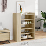 VidaXL shoe cabinet 74.5x37.5x100 cm processed wood sonoma oak colored