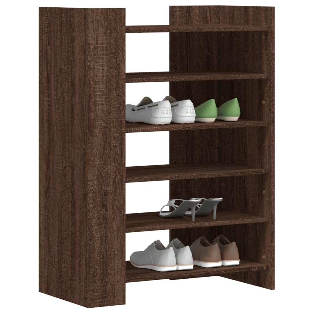 VidaXL shoe cabinet 74.5x37.5x100 cm Cut wood brown oak -colored