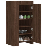 VidaXL shoe cabinet 52x37.5x100 cm Cut wood brown oak colored