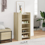 VidaXL shoe cabinet 52x37.5x100 cm Properted wood Sonoma Oak colored