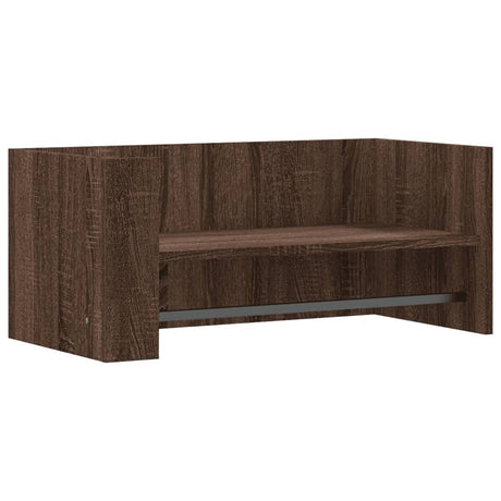 Vidaxl wandschap 70,5x35x30,5 cm bewerkt hout bruin eikenkleurig