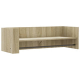 Vidaxl wandschap 100x35x30,5 cm bewerkt hout sonoma eikenkleurig