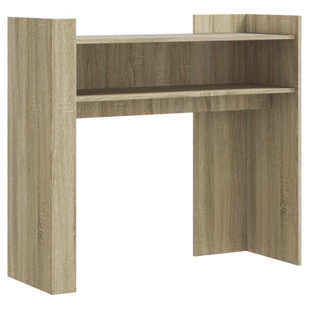 Vidaxl wandtafel 100x35x90 cm bewerkt hout sonoma eikenkleurig