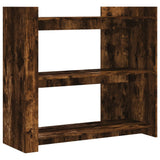 Vidaxl wandtafel 100x35x90 cm bewerkt hout gerookt eikenkleurig