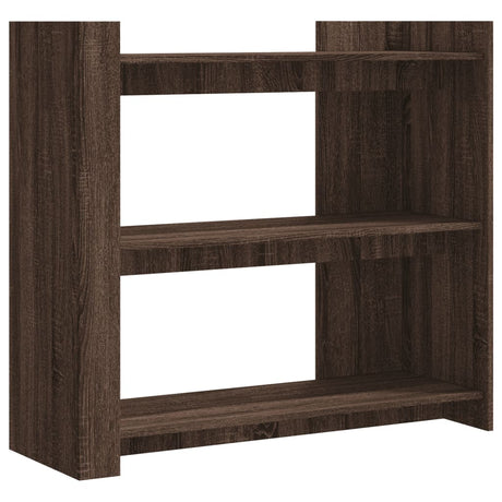 Vidaxl wandtafel 100x35x90 cm bewerkt hout bruin eikenkleurig