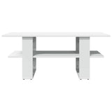 Vidaxl salontafel 102x55x42 cm bewerkt hout zwart