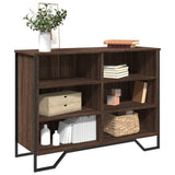 Vidaxl dressoir 101x35,5x74,5 cm bewerkt hout bruin eikenkleur