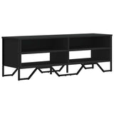 Vidaxl tv-meubel 122x34x41 cm bewerkt hout zwart