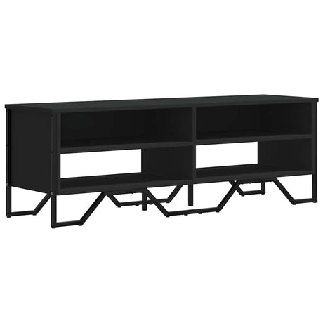 Vidaxl tv-meubel 122x34x41 cm bewerkt hout zwart
