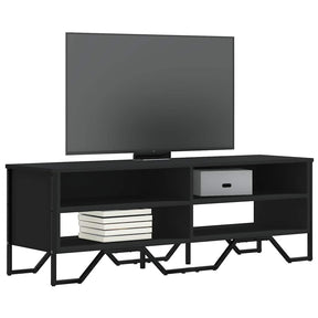 Vidaxl tv-meubel 122x34x41 cm bewerkt hout zwart