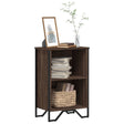 Vidaxl boekenkast 50x31x74,5 cm bewerkt hout bruin eikenkleur