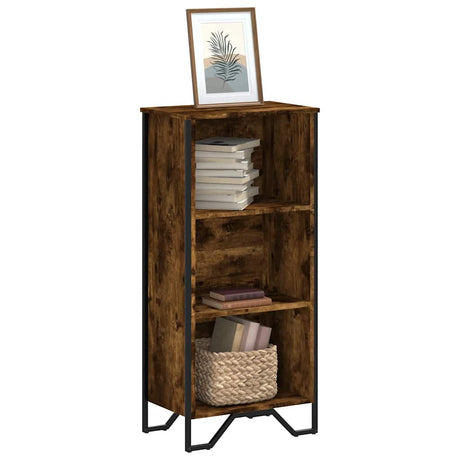 Vidaxl boekenkast 50x31x106 cm bewerkt hout gerookt eikenkleurig