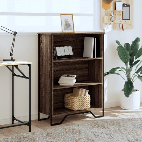 Vidaxl boekenkast 80x31x106 cm bewerkt hout bruin eikenkleurig
