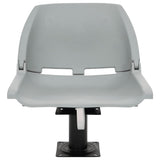 Vidaxl bootstoelen 2 st met poot 360° draaibaar