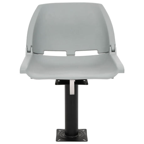 Vidaxl bootstoelen 2 st met poot 360° draaibaar