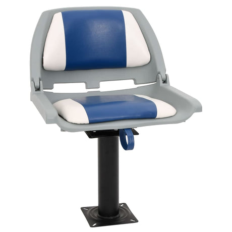 Vidaxl bootstoelen 2 st met poot 360° draaibaar