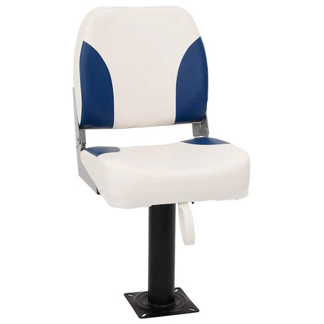 Vidaxl bootstoelen 2 st met poot 360° draaibaar