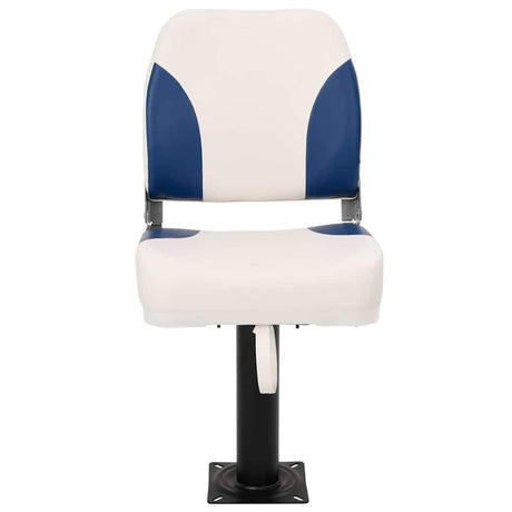 Vidaxl bootstoelen 2 st met poot 360° draaibaar