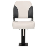 Vidaxl bootstoelen 2 st met poot 360° draaibaar