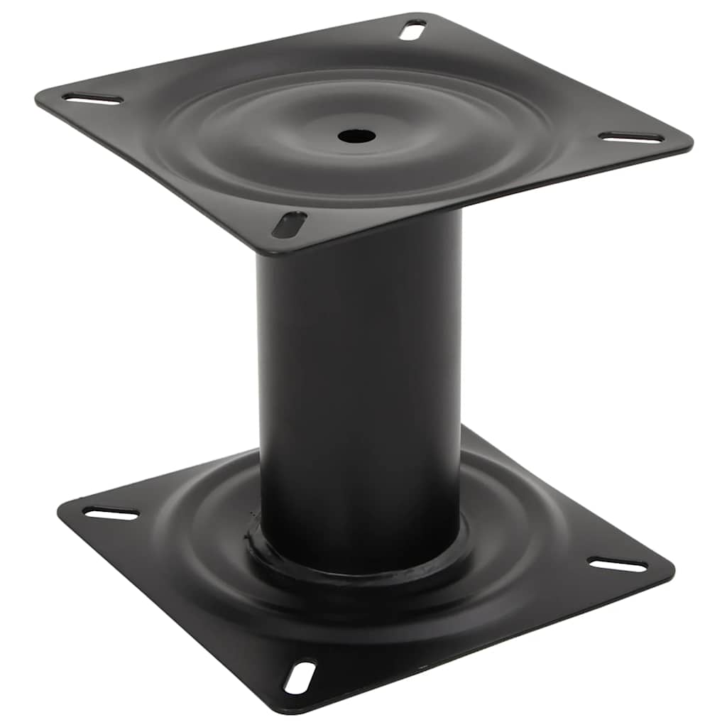 Vidaxl bootstoelen 2 st met poot 360° draaibaar