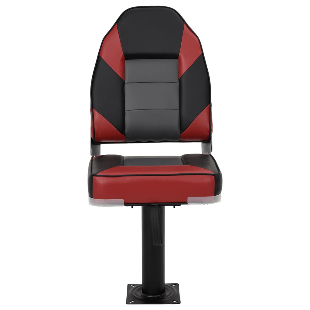Vidaxl bootstoelen 2 st met poot 360° draaibaar