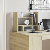 Vidaxl bureau organiser 38,5x17x39 cm bewerkt hout sonoma eikenkleurig