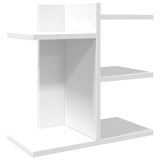 VidaXL Bureau Organizer 42x21.5x42 cm Processed Wood White