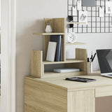 Vidaxl bureau organiser 49x20x52,5 cm bewerkt hout sonoma eikenkleurig