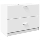 Vidaxl wastafelkast 78x37x59 cm bewerkt hout wit