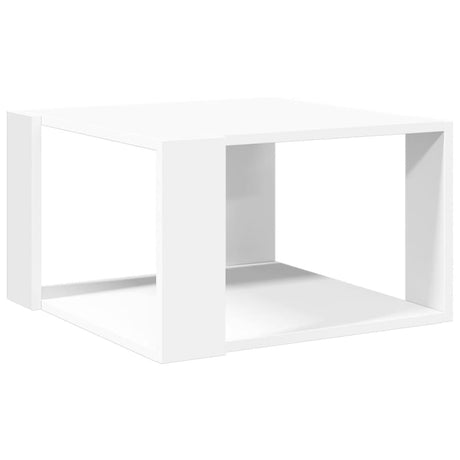 Vidaxl salontafel wit 51,5x51,5x30 cm bewerkt hout