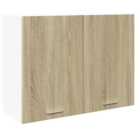 Vidaxl bovenkast lyon 80x31x60 cm bewerkt hout sonoma eikenkleurig