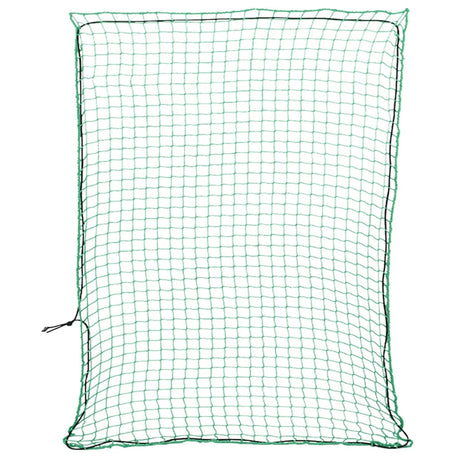 Vidaxl aanhangwagennet elastisch touw 3x2,5 m polypropeen groen