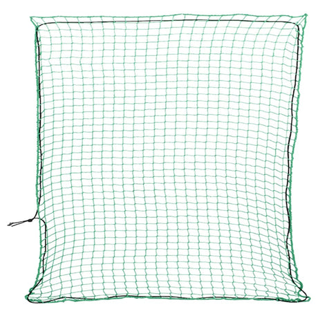 Vidaxl aanhangwagennet elastisch touw 3x3 m polypropeen groen