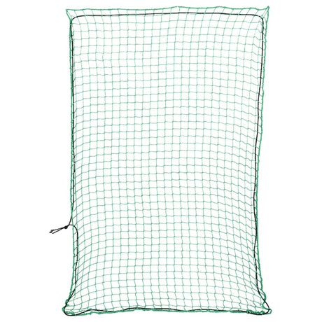 Vidaxl aanhangwagennet elastisch touw 5x3,5 m polypropeen groen