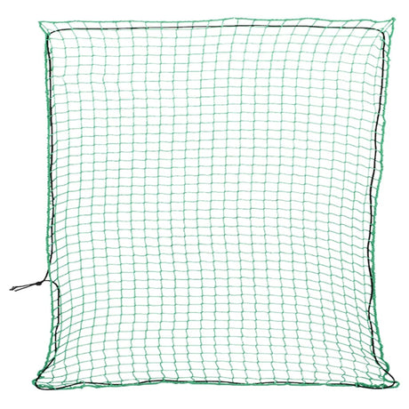 Vidaxl aanhangwagennet elastisch touw 4x4 m polypropeen groen