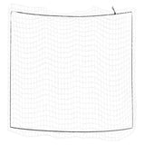 Vidaxl aanhangwagennet elastisch touw 4x4 m polypropeen wit