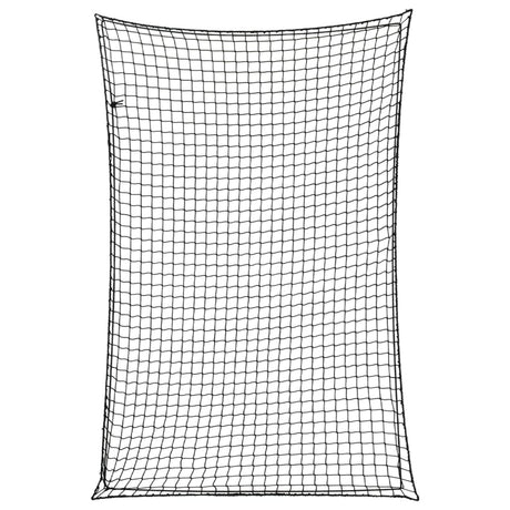 Vidaxl aanhangwagennet elastisch touw 3x2 m polypropeen zwart