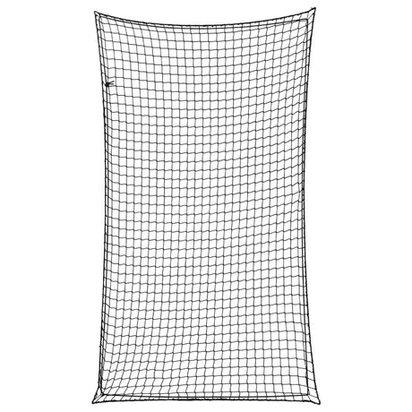 Vidaxl aanhangwagennet elastisch touw 3,5x2 m polypropeen zwart