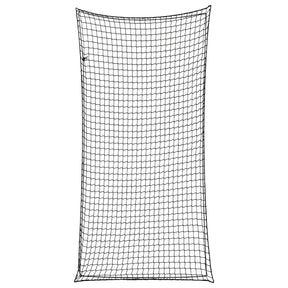 Vidaxl aanhangwagennet elastisch touw 4x2 m polypropeen zwart