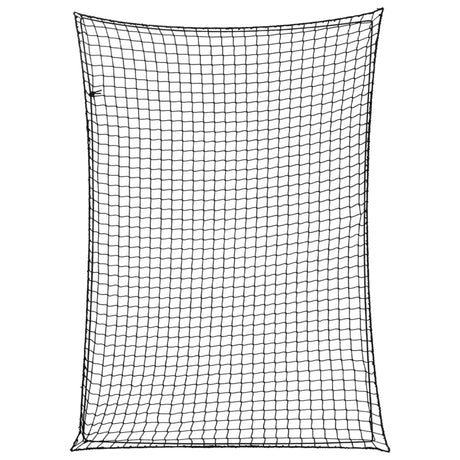 Vidaxl aanhangwagennet elastisch touw 3,5x2,5 m polypropeen zwart