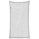 Vidaxl aanhangwagennet elastisch touw 4,5x2,5 m polypropeen zwart