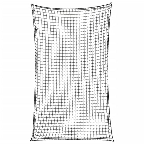 Vidaxl aanhangwagennet elastisch touw 5x3 m polypropeen zwart