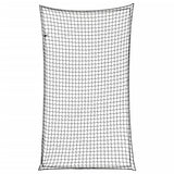 Vidaxl aanhangwagennet elastisch touw 6x3,5 m polypropeen zwart