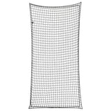 Vidaxl aanhangwagennet elastisch touw 7x3,5 m polypropeen zwart
