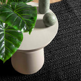 Vidaxl rug Zizur inside and outside 60x110 cm jute look anthracite