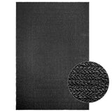 Vidaxl Rug Zizur i og utenfor 200x290cm Jute Look Anthracite