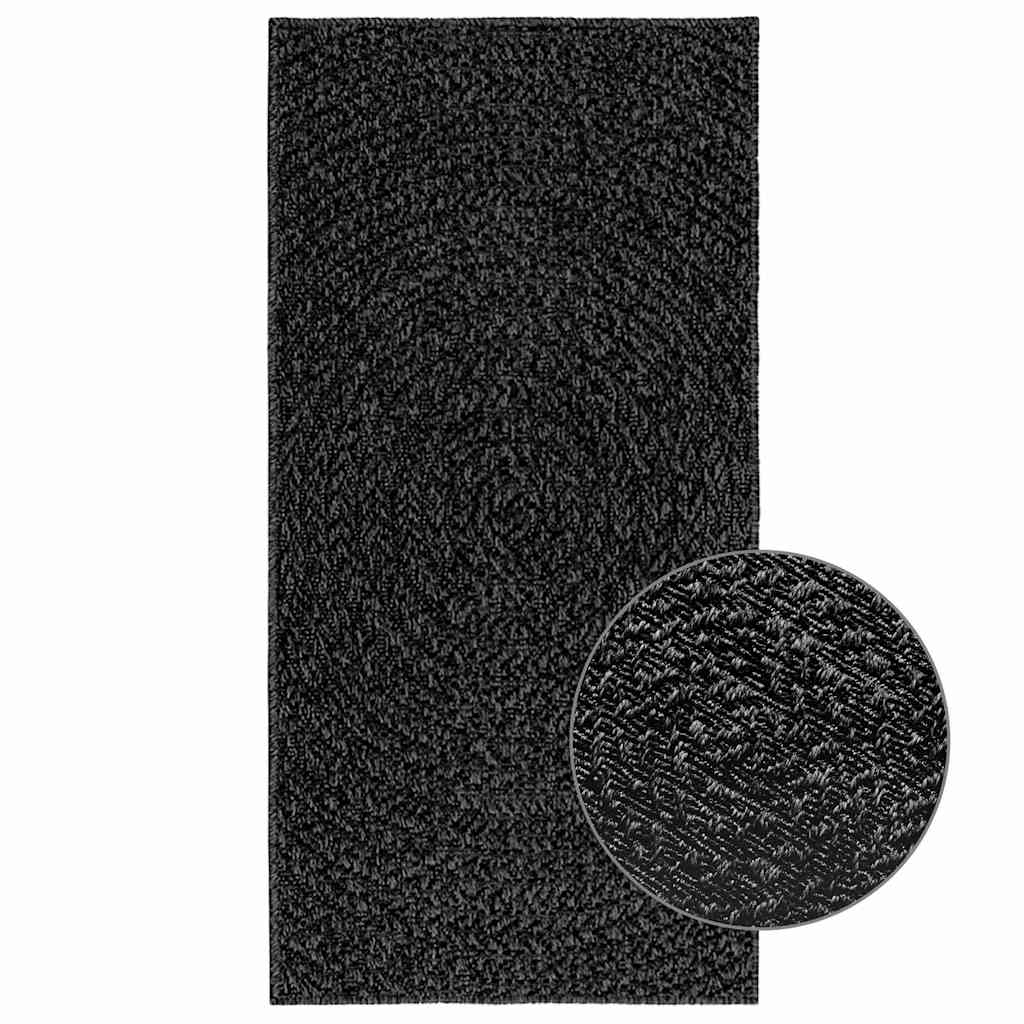 Vidaxl rug Zizur inside and outside 60x110 cm jute look anthracite