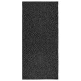 Vidaxl Rug Zizur inde og uden for 100x200cm jute look anthracite