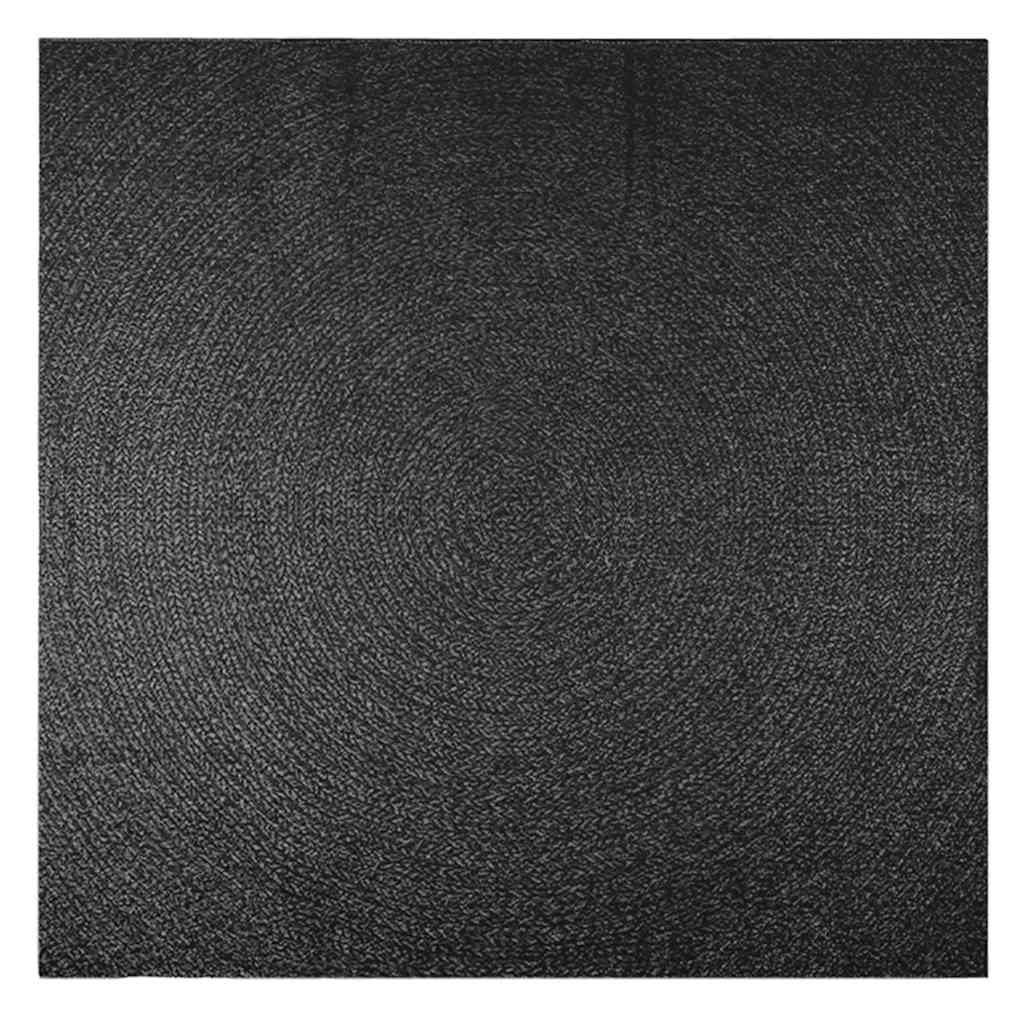 Vidaxl Rug Zizur znotraj in zunaj 240x240cm jute Poglej antracit